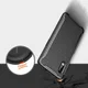 Samsung Galaxy Xcover Pro Geborsteld TPU Hoesje Zwart afbeelding 7