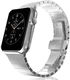 Apple Watch 1-10/SE/Ultra 49/46/45/44/42MM Bandje Schakelband RVS Zilver afbeelding 1