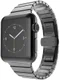 Apple Watch Bandje - 1-10/SE - 42/41/40/38MM - Schakelband - RVS - Zwart afbeelding 1