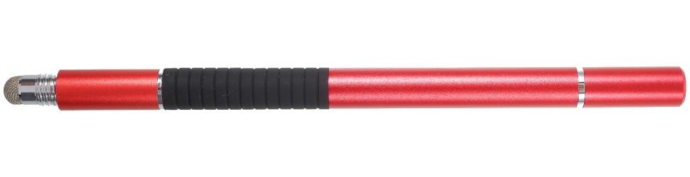 Universele Stylus Pen Voor Telefoon Tablet en iPad Met 3 Tips Rood afbeelding 9