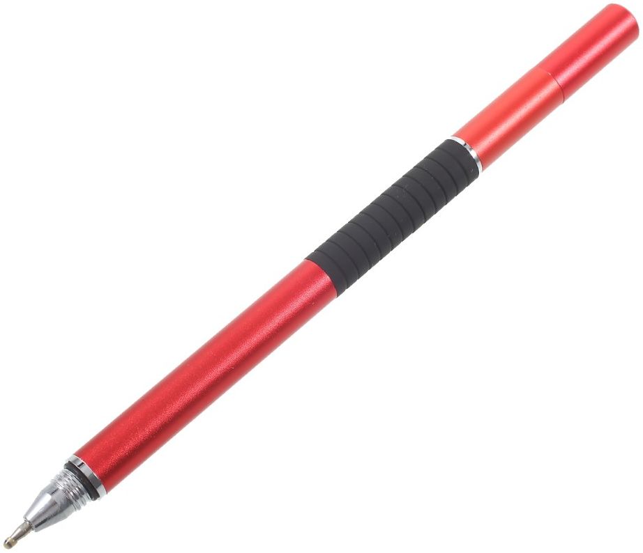 Universele Stylus Pen Voor Telefoon Tablet en iPad Met 3 Tips Rood afbeelding 7