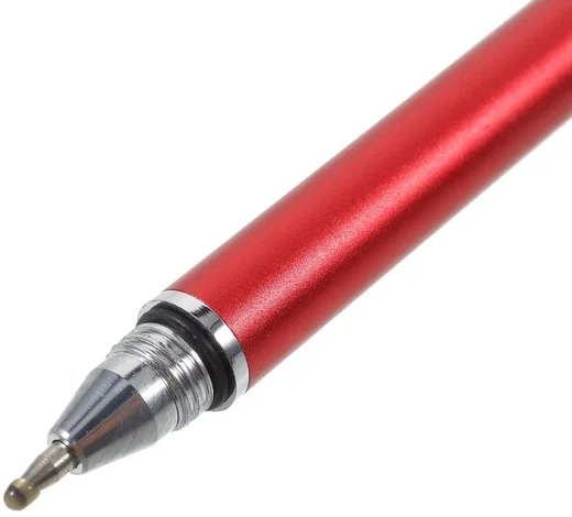 Universele Stylus Pen Voor Telefoon Tablet en iPad Met 3 Tips Rood afbeelding 8