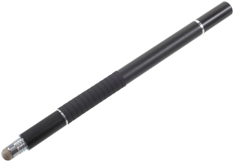 Universele Stylus Pen Voor Telefoon Tablet en iPad Met 3 Tips Zwart afbeelding 1
