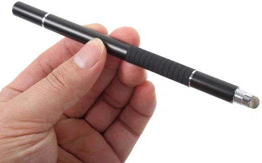 Universele Stylus Pen Voor Telefoon Tablet en iPad Met 3 Tips Zwart afbeelding 6