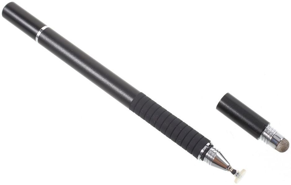 Universele Stylus Pen Voor Telefoon Tablet en iPad Met 3 Tips Zwart afbeelding 7