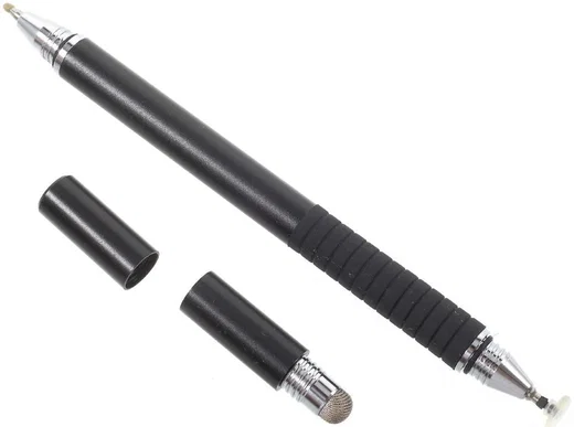Universele Stylus Pen Voor Telefoon Tablet en iPad Met 3 Tips Zwart afbeelding 9