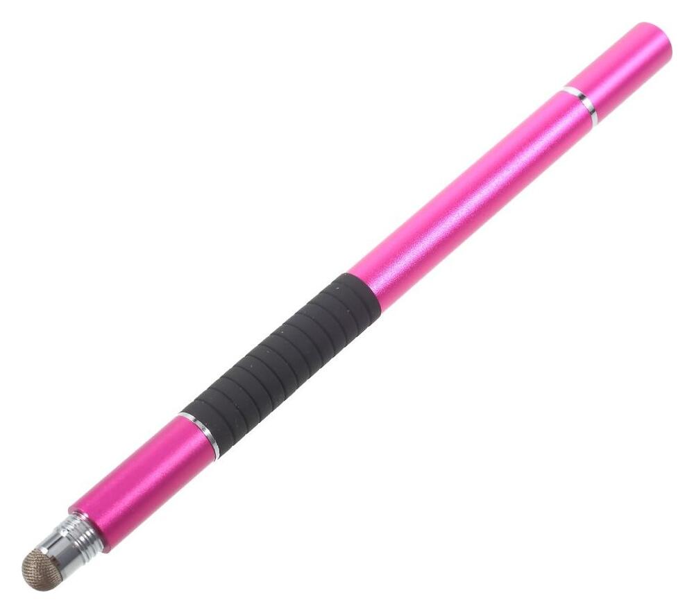 Universele Stylus Pen Voor Telefoon Tablet en iPad Met 3 Tips Roze afbeelding 1