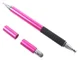 Universele Stylus Pen Voor Telefoon Tablet en iPad Met 3 Tips Roze afbeelding 5
