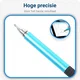 Universele Stylus Pen Voor Telefoon Tablet en iPad Met 3 Tips Blauw afbeelding 4