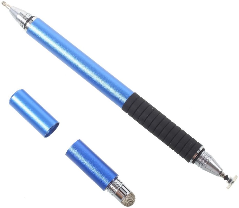 Universele Stylus Pen Voor Telefoon Tablet en iPad Met 3 Tips Blue afbeelding 5