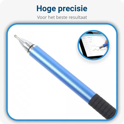 Universele Stylus Pen Voor Telefoon Tablet en iPad Met 3 Tips Blue afbeelding 4