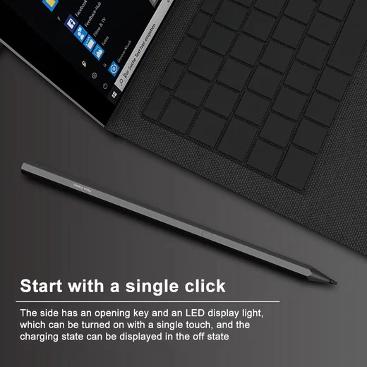 Actieve Stylus Pen voor Windows tablets Zwart afbeelding 7