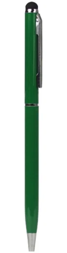 Universele Stylus Pen Met Soft Tip En Balpen Groen afbeelding 1