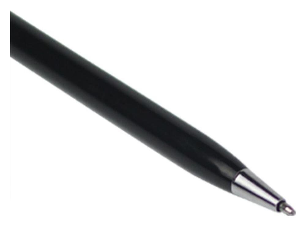 Universele Stylus Pen Met Soft Tip En Balpen Zwart afbeelding 2