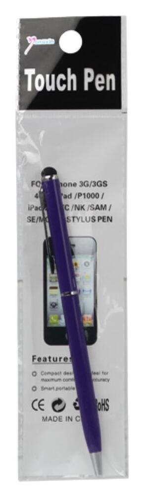 Universele Stylus Pen Met Soft Tip En Balpen Zwart afbeelding 4