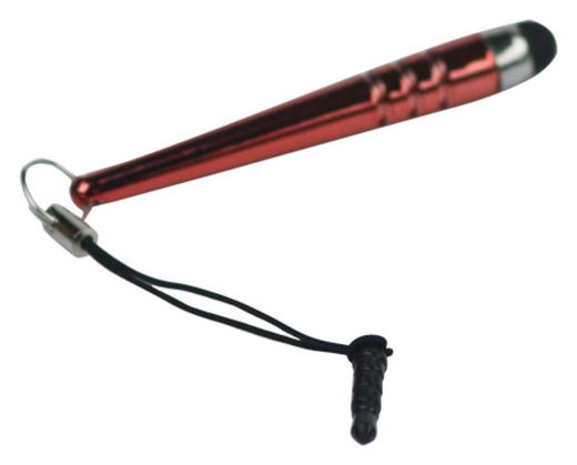 Universele Mini Stylus Pen Met 3.5MM Koord Blauw afbeelding 2