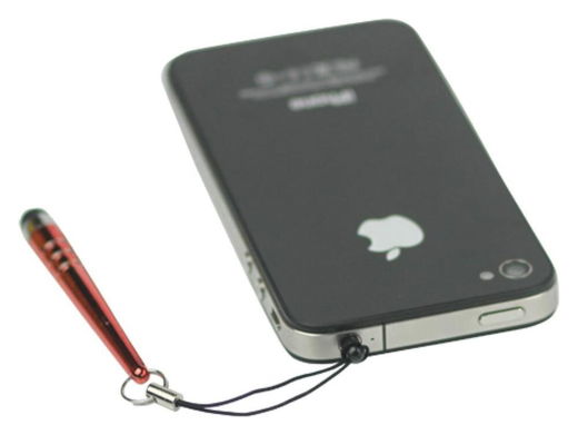 Universele Mini Stylus Pen Met 3.5MM Koord Blauw afbeelding 5