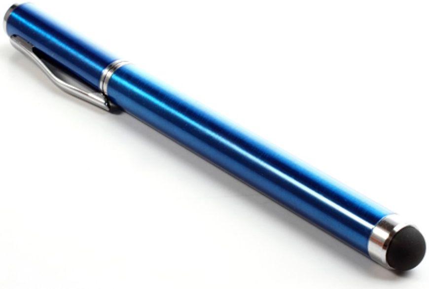 Universele Capacitive Stylus Met Balpen Donker Blauw afbeelding 2