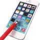 Universele Siliconen Capacitive Stylus Armband Rood afbeelding 3