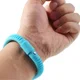 Universele Siliconen Capacitive Stylus Armband Blauw afbeelding 1