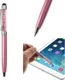 Universele Capacitive Stylus Met Balpen Donker Roze afbeelding 2