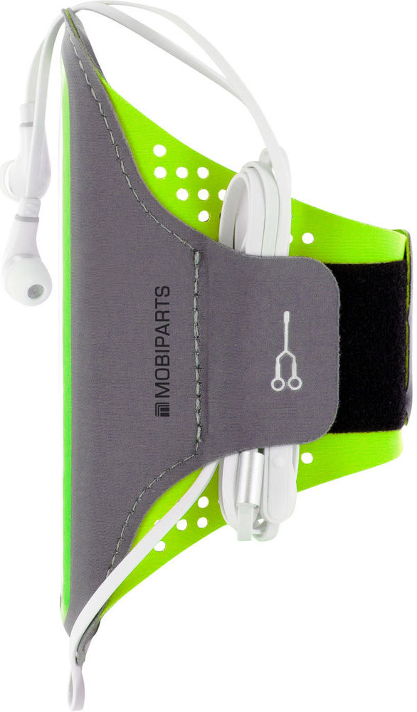 Mobiparts Comfort Fit Armband iPhone 11 Pro Max Sporthoesje Groen afbeelding 8