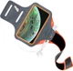 Mobiparts Comfort Fit Armband Apple iPhone XS / X Sporthoesje Oranje afbeelding 2