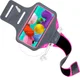 Mobiparts Comfort Fit Armband Samsung Galaxy A51 Sporthoesje Roze afbeelding 2