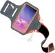 Mobiparts Comfort Fit Armband Samsung S10 Plus Sporthoesje Oranje afbeelding 2