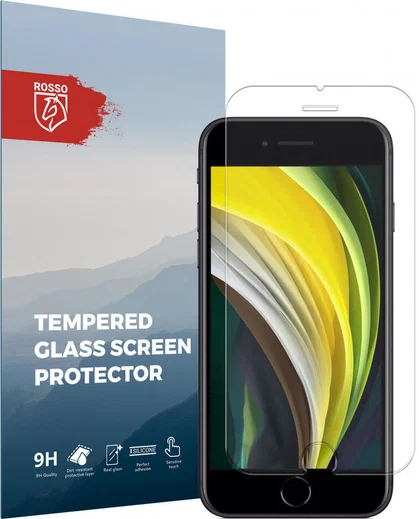 Rosso Apple iPhone SE 2020 / 2022 Tempered Glass Screen Protector afbeelding 1