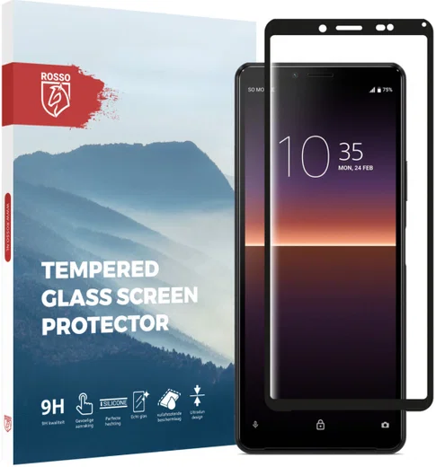 Rosso Sony Xperia 1 II 9H Tempered Glass Screen Protector afbeelding 1