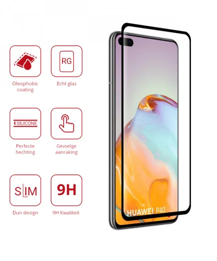 Rosso Huawei P40 9H Tempered Glass Screen Protector afbeelding 2