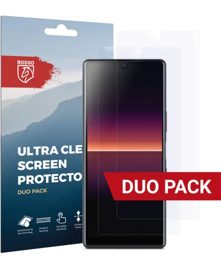 Rosso Sony Xperia L4 Ultra Clear Screen Protector Duo Pack afbeelding 1