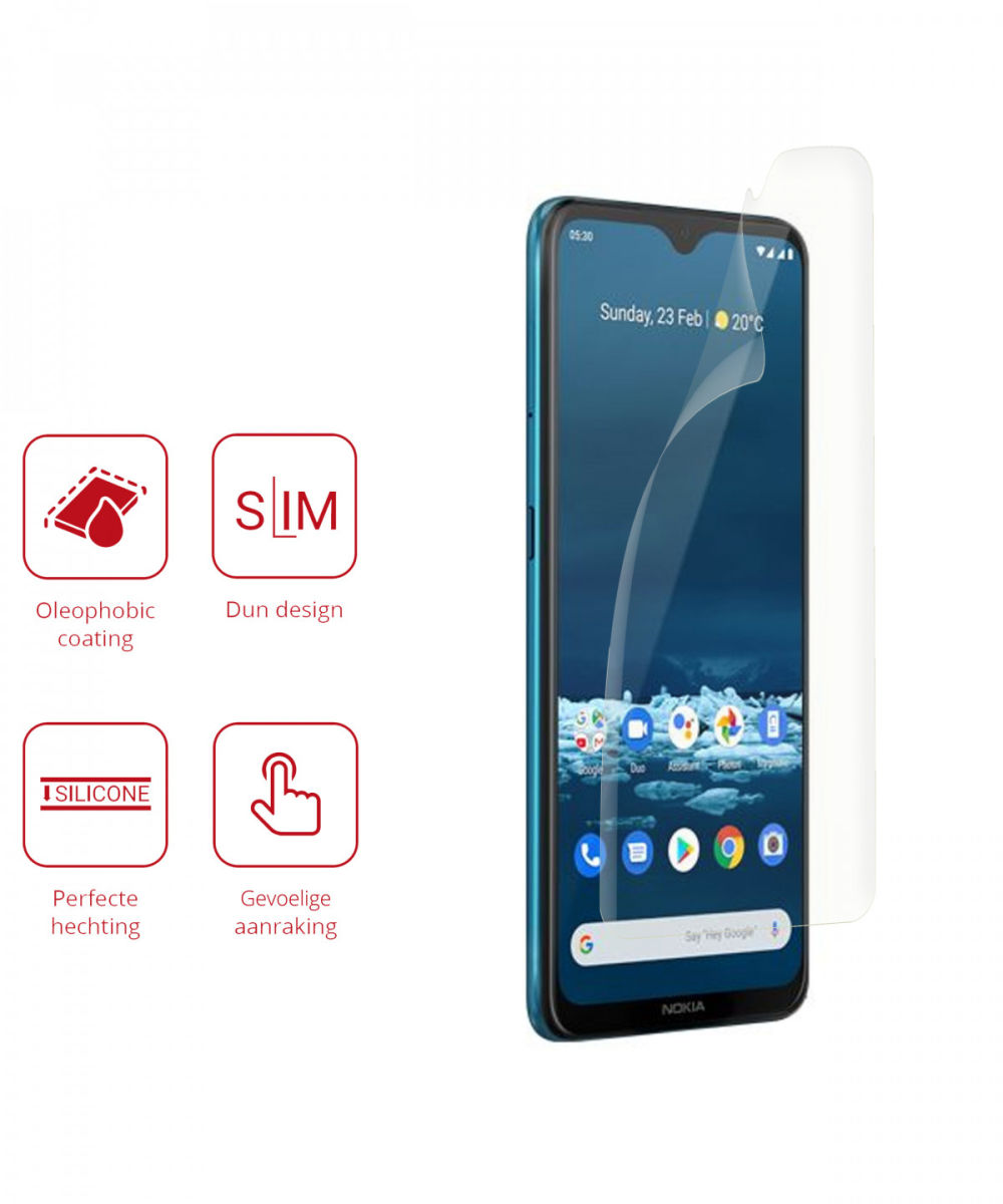 Rosso Nokia 5.3 Ultra Clear Screen Protector Duo Pack afbeelding 2
