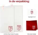 Rosso Nokia 1.3 Ultra Clear Screen Protector Duo Pack afbeelding 4