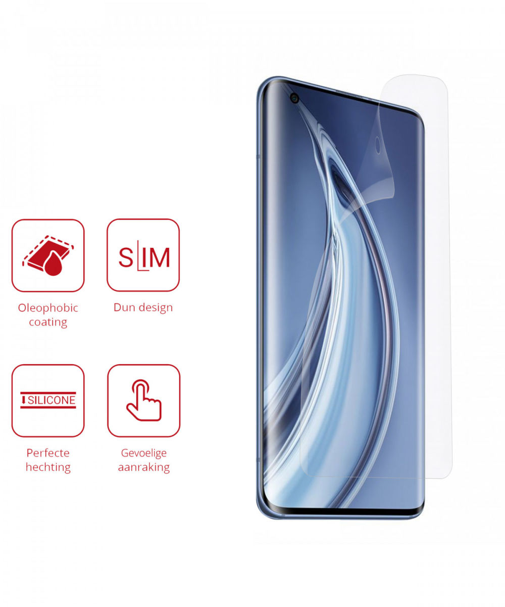 Rosso Xiaomi Mi 10 (Pro) Ultra Clear Screen Protector Duo Pack afbeelding 2