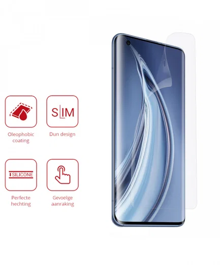 Rosso Xiaomi Mi 10 (Pro) Ultra Clear Screen Protector Duo Pack afbeelding 2