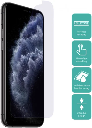 HappyCase Apple iPhone 11 Pro Max Screen Protector Duo Pack afbeelding 2