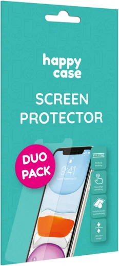 HappyCase Apple iPhone 8 Screen Protector Duo Pack afbeelding 4