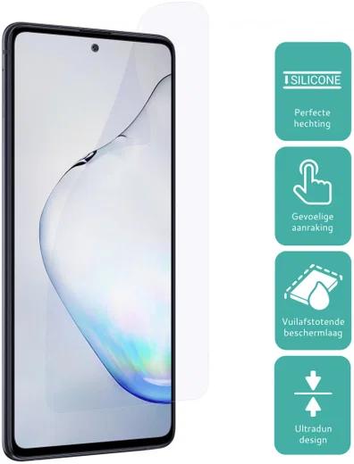 HappyCase Samsung Galaxy Note 10 Lite Screen Protector Duo Pack afbeelding 2
