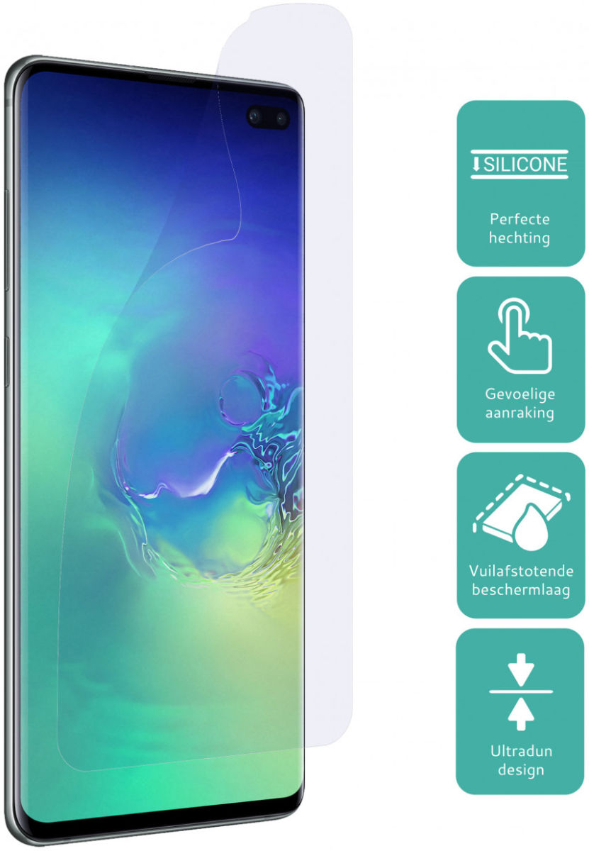 HappyCase Samsung Galaxy S10 Plus Screen Protector Duo Pack afbeelding 2