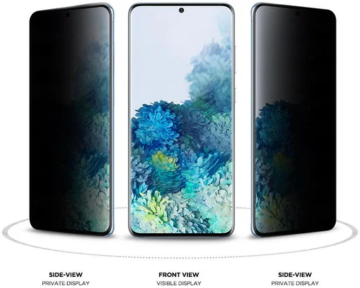 Eiger Samsung Galaxy S20 Privacy Glass Case Friendly Screen Protector afbeelding 3