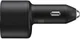 Originele Samsung Super Fast Charge USB-A / USB-C Autolader Zwart afbeelding 4