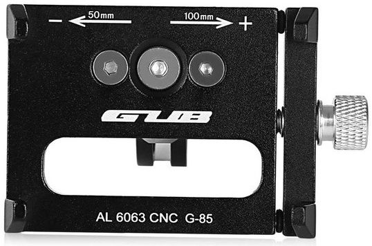 GUB G85 Stevige Telefoonhouder voor de Fiets / Racefiets Zwart afbeelding 8