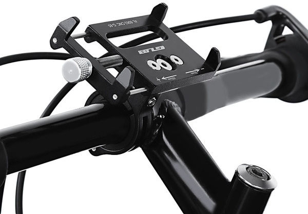 GUB G85 Stevige Telefoonhouder voor de Fiets / Racefiets Zwart afbeelding 9