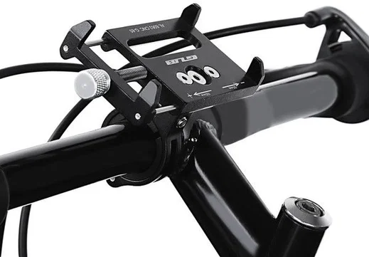 GUB G85 Stevige Telefoonhouder voor de Fiets / Racefiets Zwart afbeelding 9