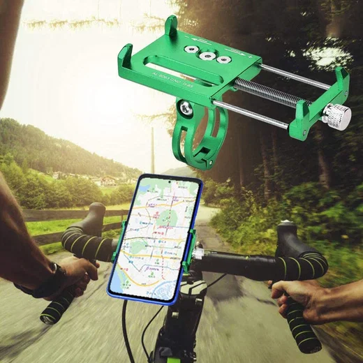GUB G85 Stevige Telefoonhouder voor de Fiets / Racefiets Groen afbeelding 5