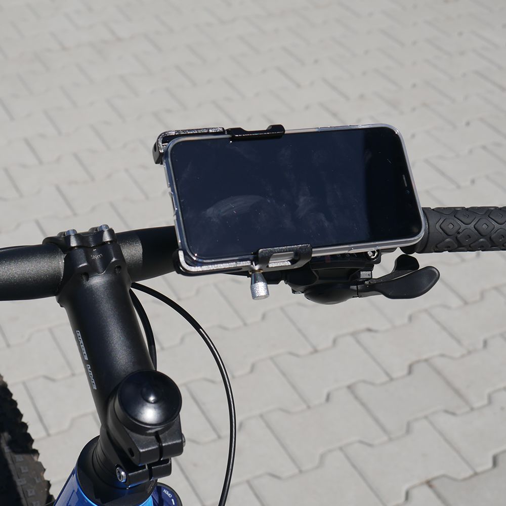 GUB P20 Universele Verstelbare Telefoonhouder voor Fietsen Zwart afbeelding 4