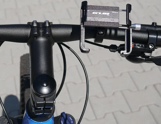 GUB P20 Universele Verstelbare Telefoonhouder voor Fietsen Zwart afbeelding 2