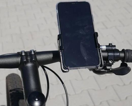 GUB P20 Universele Verstelbare Telefoonhouder voor Fietsen Zwart afbeelding 3